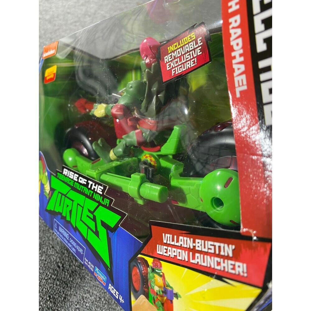 Teenage Mutant Ninja Turtles Motorcycle Shell Hog Raphael Rise of the TMNT - Picture 4 of 11